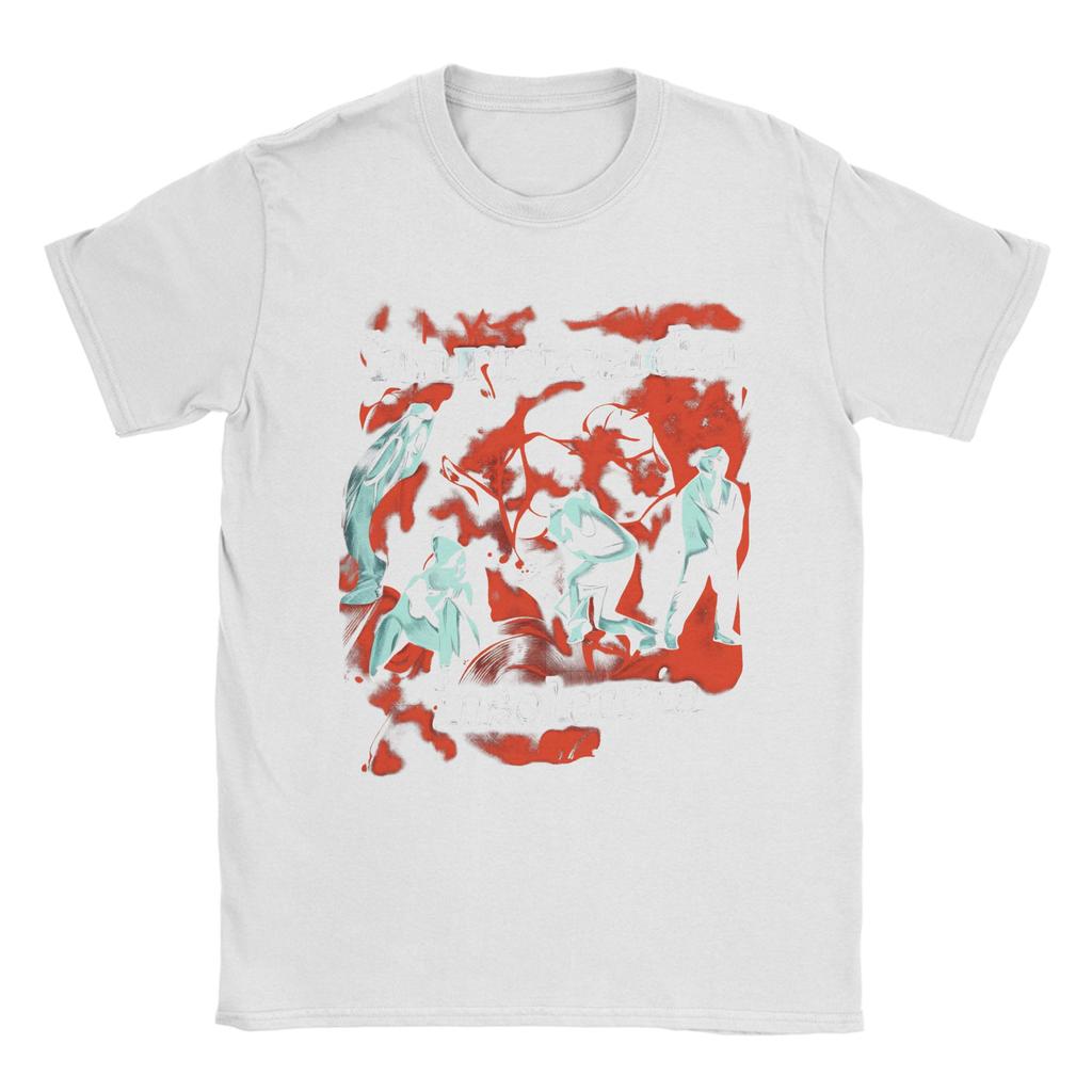 Spanish Band Barricada Art TShirt Unisex  Novelty Pure Cotton Tee Shirt Crewneck Short Sleeve T Shirts Printing Clothing