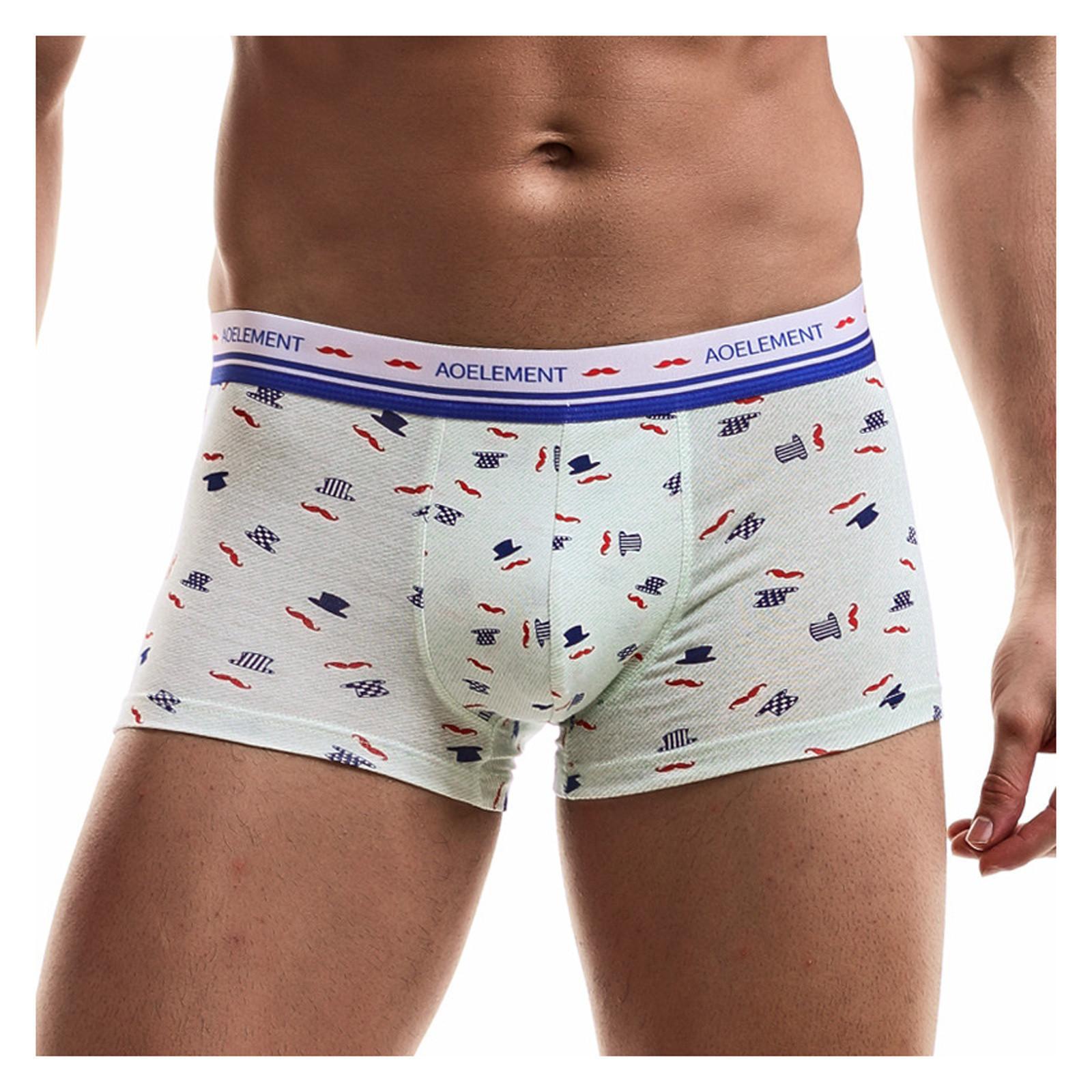 Мужское нижнее белье из ткани с принтом — фото 9