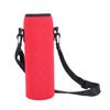 Outdoor Sports Water Bottle Thermal Holder Bag Scald proof Case Cover Sleeve with Strap (Black)