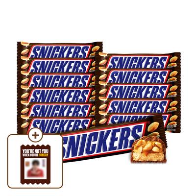 Snickers Erdnuss 51G 12 Stück Schokoriegel