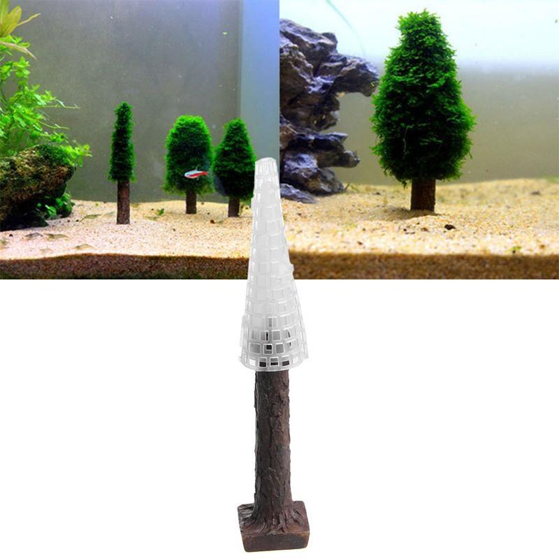Aquatic Plants Moss Holder Live Grass Bracket Fish for Tank Decor Accessories