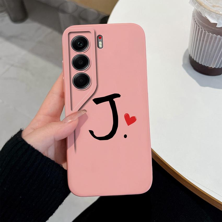 For Tecno Camon 40 30 30S 20 Pro Premier Pop 8 9 Phone Case Fashionable Creative Letter Pattern Soft Liquid Silicone Anti Slip Shell For Tecno Housing