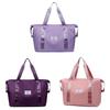 Lightweight Nylon Travel Bag With Expandable Storage For Casual Trips