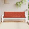 VidaXL Set of 2 Garden Bench Cushions, Balcony Pillows, Seat Cushions Patio Gardening Terrace Outdoor, 4002636