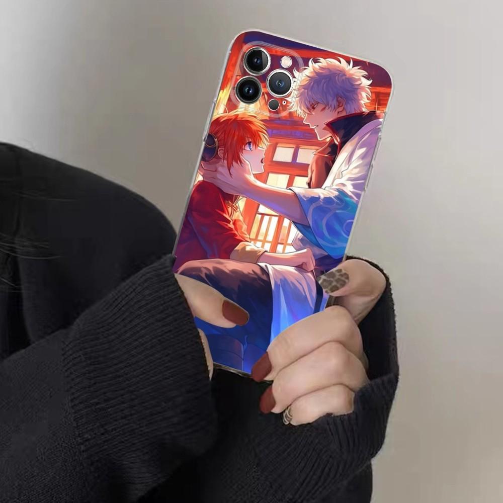 Animation G-Gintama Phone Case For IPhone 16 15 8 7 6 6S Plus X SE XR XS 14 11 12 13 Mini Pro Max Mobile Case
