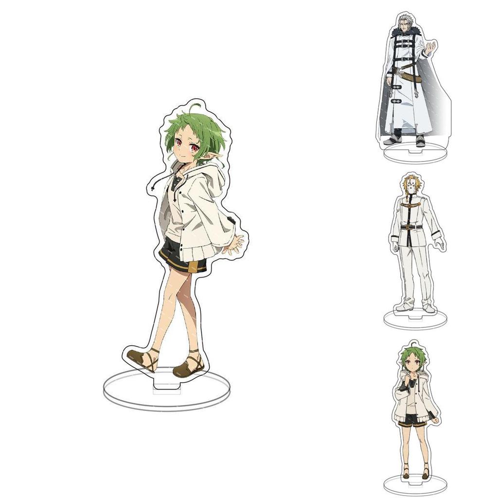 Mushoku Tensei Acrylic Stand Colorful Jobless Reincarnation Anime Figure For Home And Office Decor
