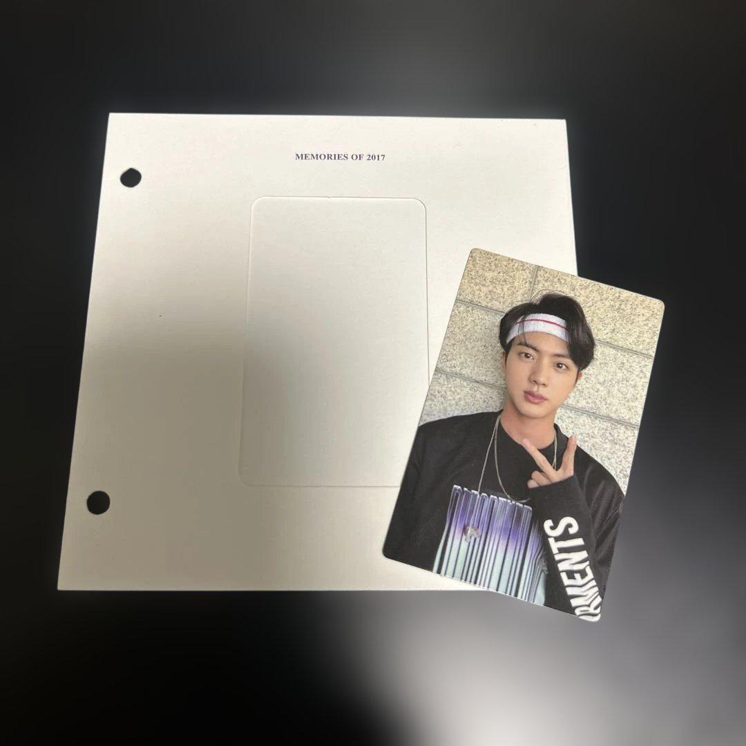 

[Б/В] BTS Memories 2017 Blu-ray Джин Торгова картка з кріпленням