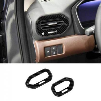 For Honda Passport 2026+ Carbon Fiber ABS Console L&R Air Outlet Vent Frame Trim