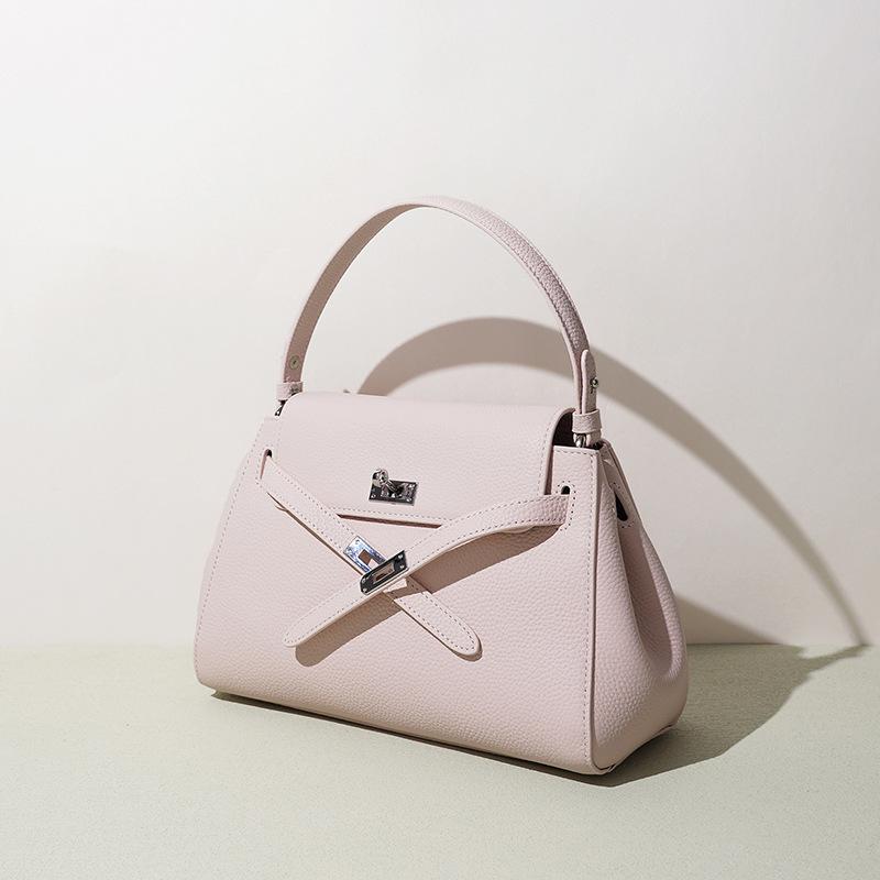 Crossbody Bag Women's Versatile Leather Handbag Bag Exquisite Work Commuter Bag