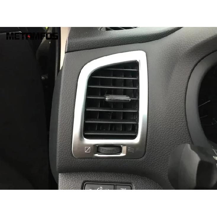 For Nissan Teana Altima 2013-2017 2018 Matte Side Front Air Condition Vent Outlet Cover Molding Trim Accessories Car Styling