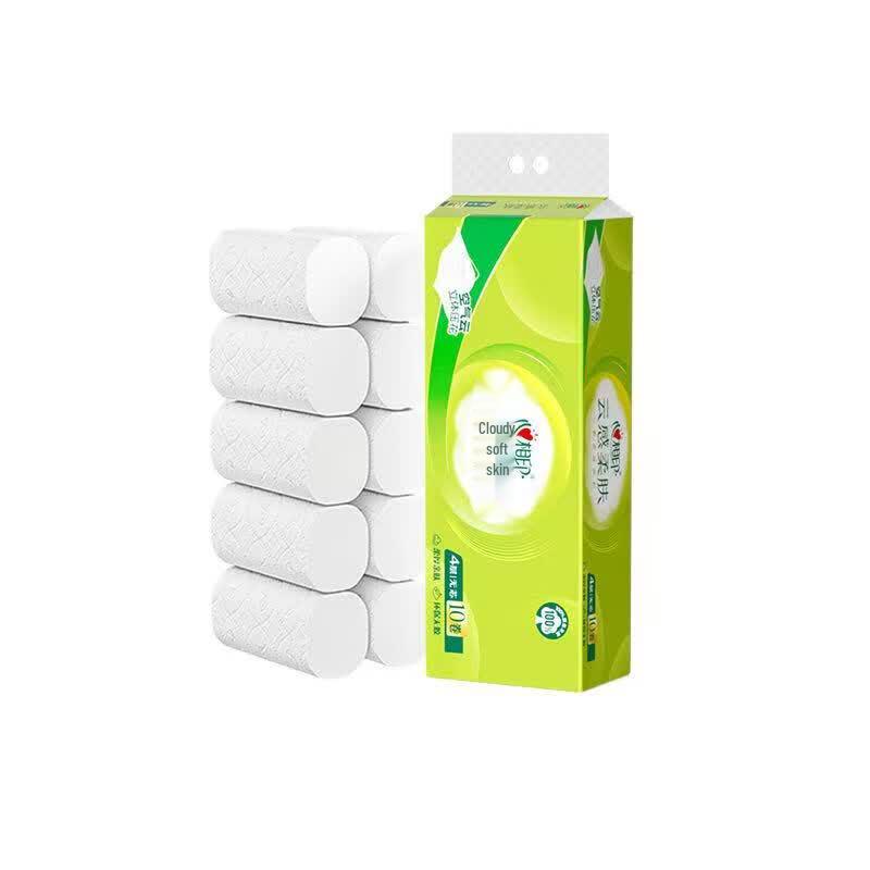 Mind Act Upon Mind Cloud Feel 4-Ply Coreless Toilet Paper