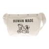New HUMAN MADE Cotton Handbag Shoulder Bag Regular Men's White HM27GD088