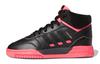 Originals Drop Step J Comfortable Slip Resistant Mid Top Kids' Skateboarding Shoes Black Pink Teenagers FV4890