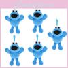 Sesame Wholesales 10pcs Street Cookie Monster Plush Ornament Dolls Chains Qt173