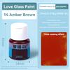 Creative 20ml Acrylic Paints Rich Color Waterproof Glass Pigments Tube For Painting Supplies Artist Drawing Art DIY Crafts