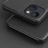 For iPhone 15 View Window PU Leather Phone Case Anti-scratch Flip Stand Phone Cover