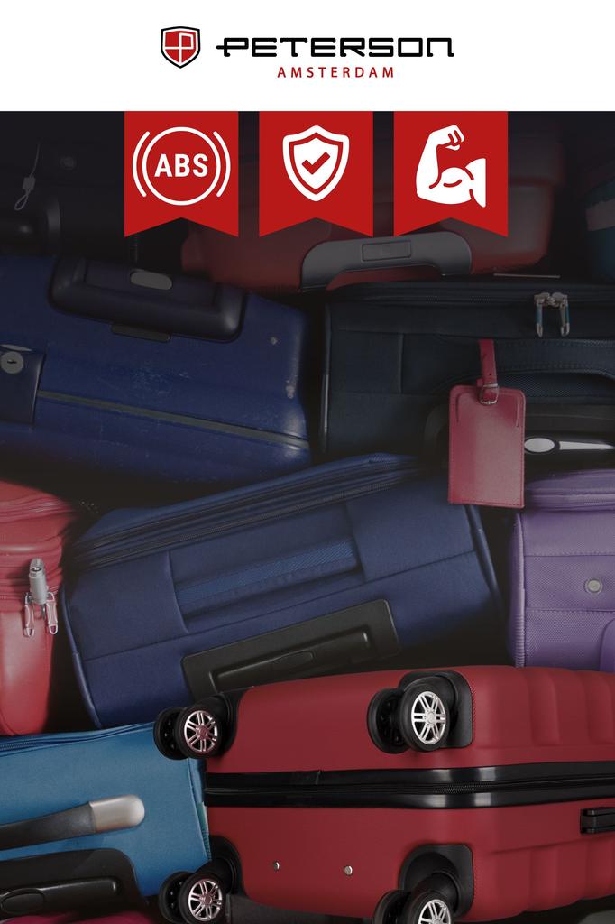 Elegant ABS+ Cabin Suitcase - Peterson