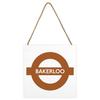 Transport For London Bakerloo Line Wooden Block