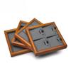 Small Solid Wood Jewelry Tray, Ring & Pendant Display Dish for Store Showcase