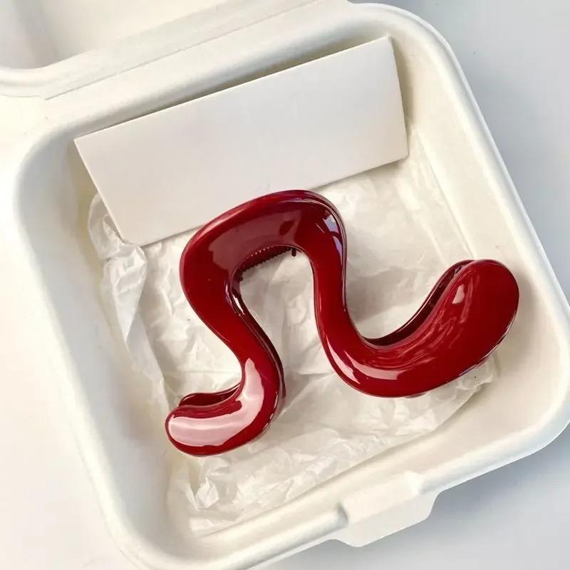 Elegante Damen Haarspange Premium Haarnadel Hinterkopf Accessoires Einfache Unregelmäßige Haarspange 2025 Neue Mode Haarspangen