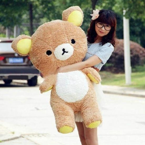 55cm San-x Rilakkuma Relax Bear Soft Pillow Plush Toy Stuffed Doll For Kids Gift