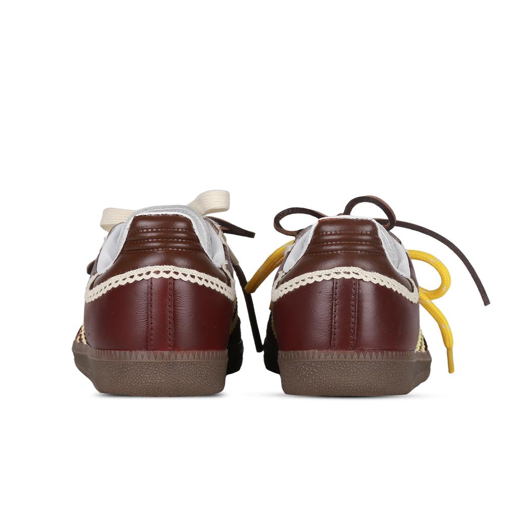 adidas Originals SAMBA OG Caramel Chestnut Non Slip Lightweight Low Top Skateboard Shoes Unisex Brown B75806(Team368-)