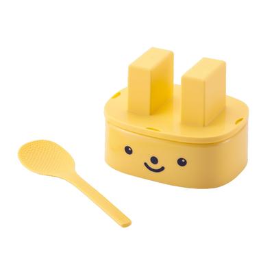 Kai KAI Rýžová koule s rýží Myčka na nádobí Malý kuchař KAI Vyrobeno v FG5212 Vyskakovací forma, Mini, Pádlo, Bezpečné, Klub, Žlutá, KUCHYNĚ, Japonsko,