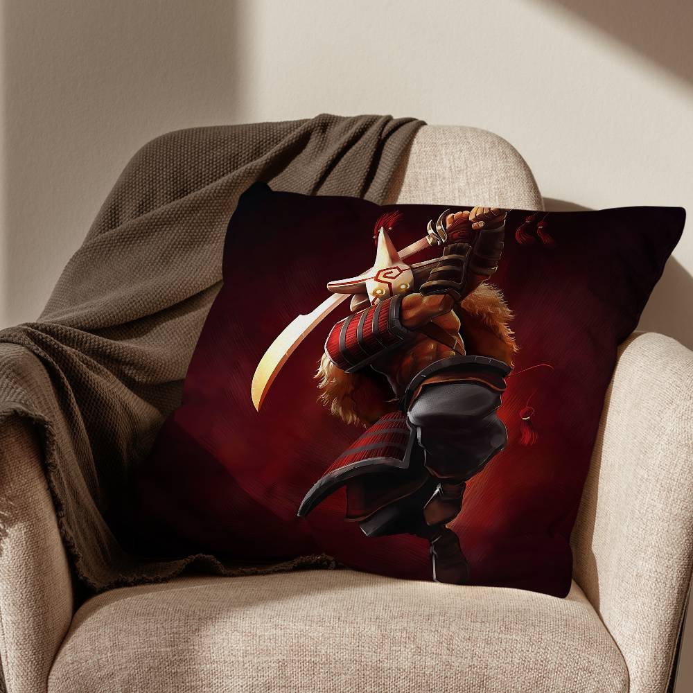 game Lion Dota 2 Pudge Cushion Cover Suitable For Sofa Car Bedroom Office Cushions Decorative Pillow Case
