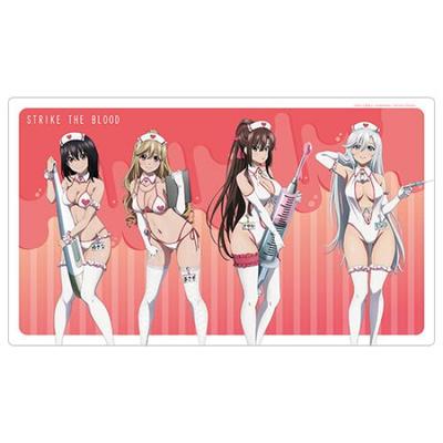 Keith Strike the Blood Neu gezeichnete Gummimatte Ca. Breite 600 x Höhe 350 x Dicke 2 mm Hergestellt aus Polyester und Gummi (Krankenschwester Badeanzug)