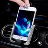 Sparkle Car Phone Mount - 360° Rotatable Gravity Vent Clip with Anti-Slip Pad & Universal Compatibility