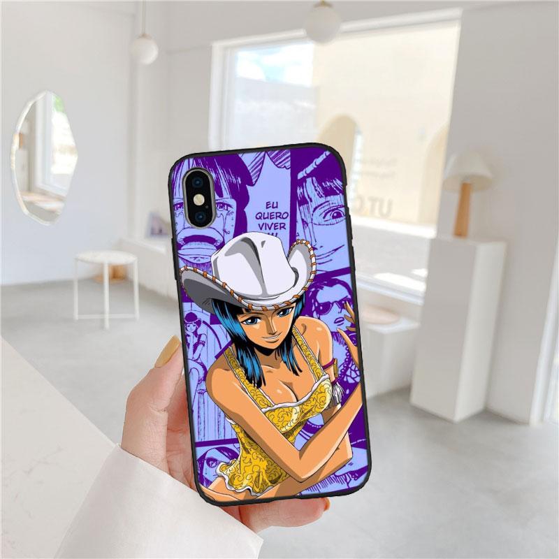 FM41 One Piece Nico Robin Soft Shell Phone Case for Redmi Note 13 14 Pro+ Plus A3 A3X 13X 13C 13R 14S 14C 14R