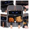 Air Fryer Large 2-Chamber 8L 2500W