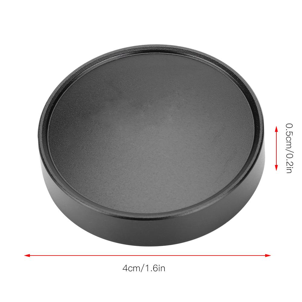 Professional 36mm Lens Metal Front for Cameras Photography Accessories Black