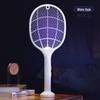 Rechargeable 2-in-1 Electric Mosquito Swatter & Killer Lamp with USB Charging