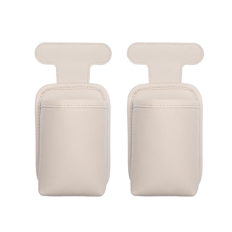 KEBIDU Car Glove Box Hanging Storage Organizer Punch-Free Cup Holder Mini Trash Bag for Water Bottle Tissue Garbage