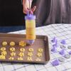 Cookie Press Set With Cake Cream Decorating Syringe Baking Pastry Nozzle