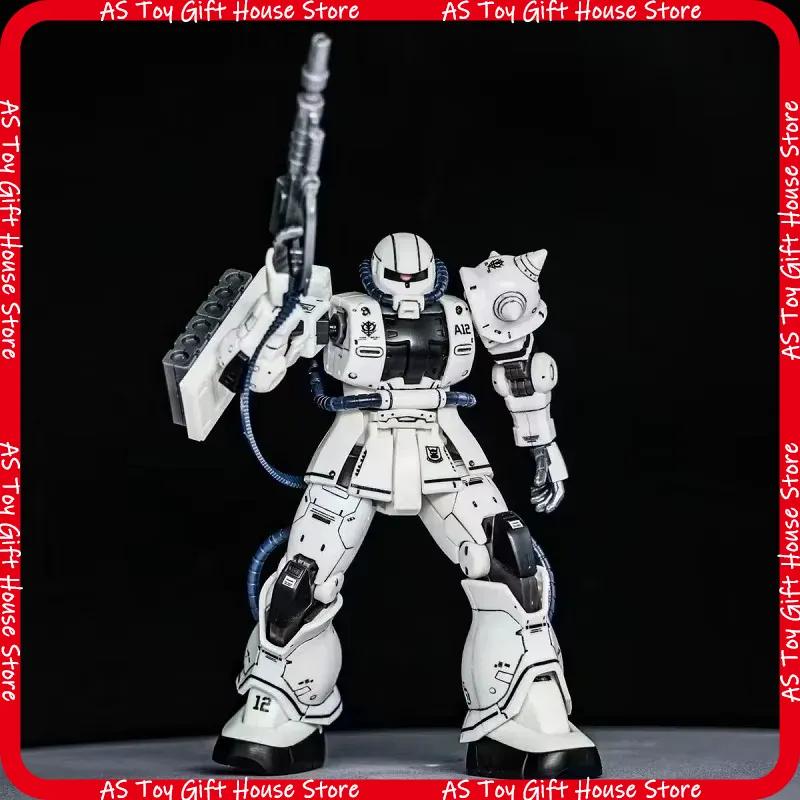 Hg 1144 Assemble 1144Zaku Gto White Devil And Zeono Zgmf-1000 The Model Kit Action Figure Ornament Toy Gift Collectible