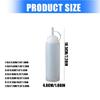 Multipurpose Squeeze Bottle For Precise Liquid Measurement Plastic Sauce Dispenser Leak Proof Condiment Holder