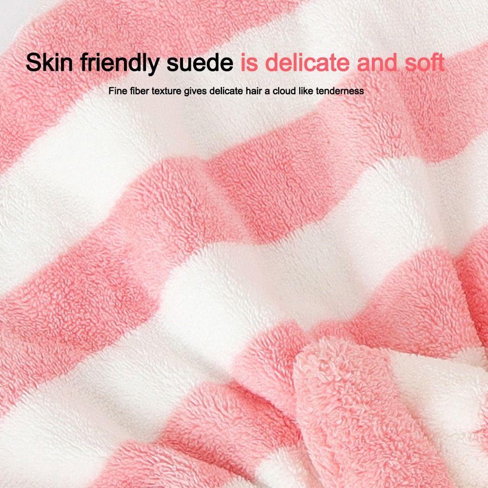 Durable Soft Bow Hair Towel Wrap Absorbent Microfiber Shower Cap Quick-Drying Hair Towels Women