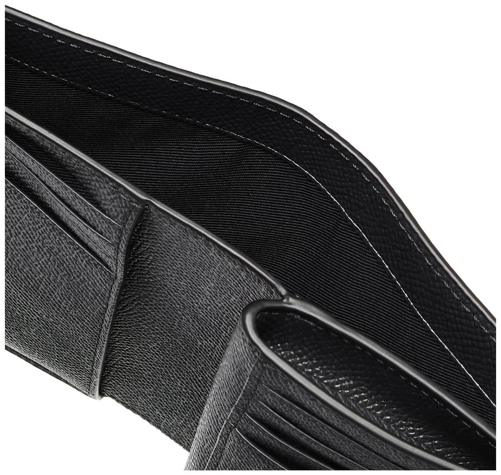 Bifold Wallet MDM CRN ZIP IMBLK [Coach] Women's Im/Black [Item]
