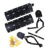 Bike Hoist Garage Storage Bike Lift Pulley System With 60Kg Bearing Overhead Bike Rack Ceiling Frame Roof Box Storage Hanger