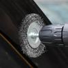Hex Handle Electric Steel Wire Brush Stainless Steel Wire Brushes Silver Gold Rust Removal Polishing Wheel Brush Cleaning Tools