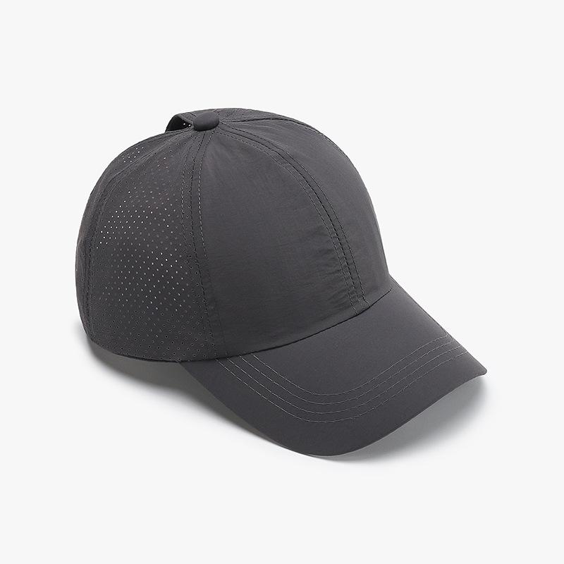 

Lightweight Soft Top Baseball Cap For Women, Summer Cross Leakage Ponytail Breathable Mesh Outdoor Sun Protection Duckbill Cap