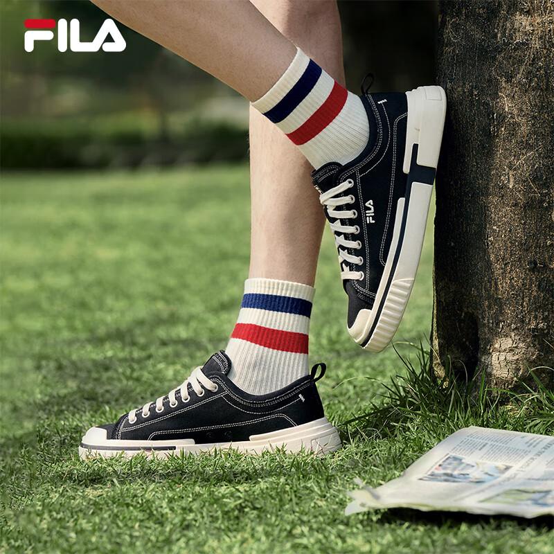 FILA Men s Loop Canvas Casual Skate Shoes 39