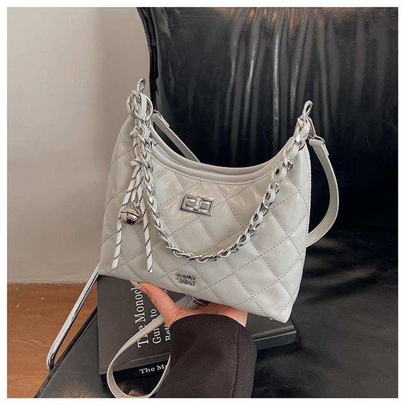 Simple Rhombus Chain Bag Women's Spring and Summer New Casual Shoulder Bag Beautiful Messenger Bag