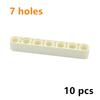 43857 32524 32316 Dickes Loch Arm Träger Hubarm Achse Auto Technische 1x2 1x7 1x5 Stein Kreatives MOC Baustein Kompatibles Spielzeug