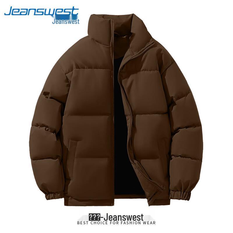 

Jeanswest Men s Stand Collar Padded Winter Jacket 3XL