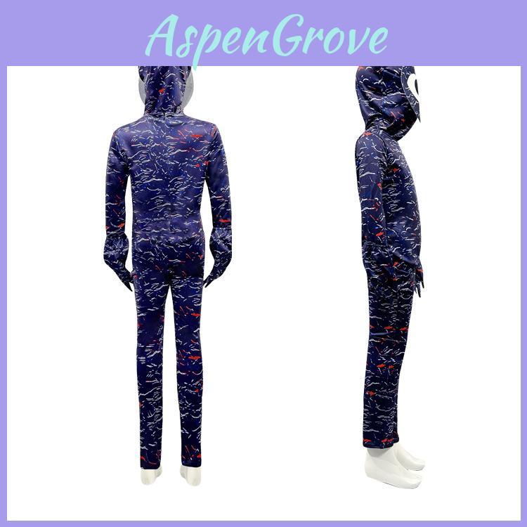Costume Roblox Doors Seek And Figure in Materiale di Seta Lattiginosa per Cosplay di Halloween