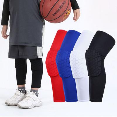 Sports Knee Pad Compression Knee Brace Basketball Running Volleyball Soccer For Kids Safety Gym Training Knee Support Protector