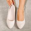 Fashion Women Flats 2024 New Pointed Toe Comfortable Loafers Shoes Woman Shallow Round Tow Spring Autumn Ballet Flat Shoes for Women